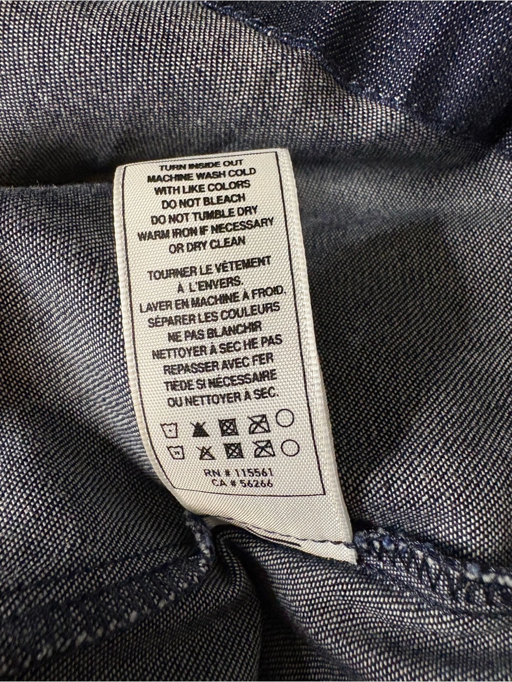 NWT 7 For All Mankind Dark Wash Zip Front Denim Dress Belted Size Small S - Picture 7 of 7